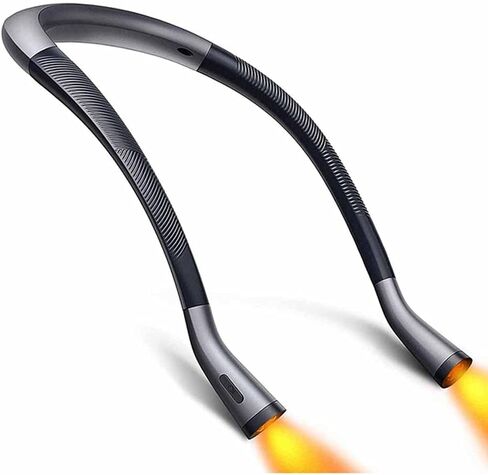 4LED Portable Neck Book Light USB C Rechargeable Reading Lamp with 6 Colors and 6 Brightness up to 80 Hours Working in Kuwait
