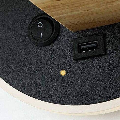 Simple LEDBedside Shelf USB Phone Charger Modern Bedroom Reading Lamp Hotel Wall Lamp in Kuwait