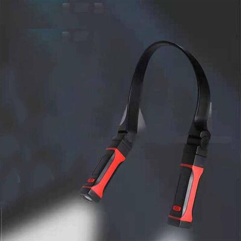 Camping USB Rechargeable Book Lamp LED Neck Reading Light Modern Outdoor Long Lasting Brightness Levels Bendable Arms in Kuwait