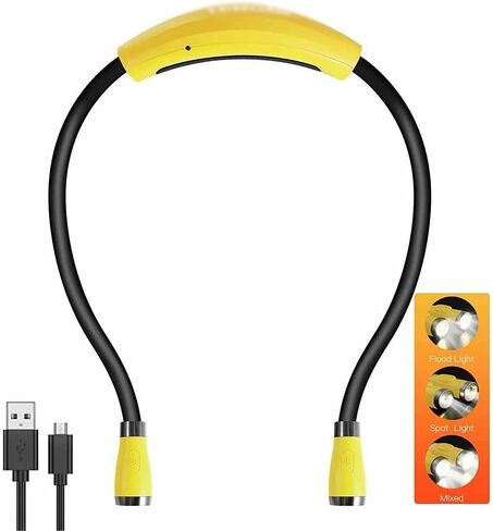 Rechargeable Reading Light Dropshipping Book Lamp USB Flexible Strong Arm Bright LED Camp Lamps in Kuwait