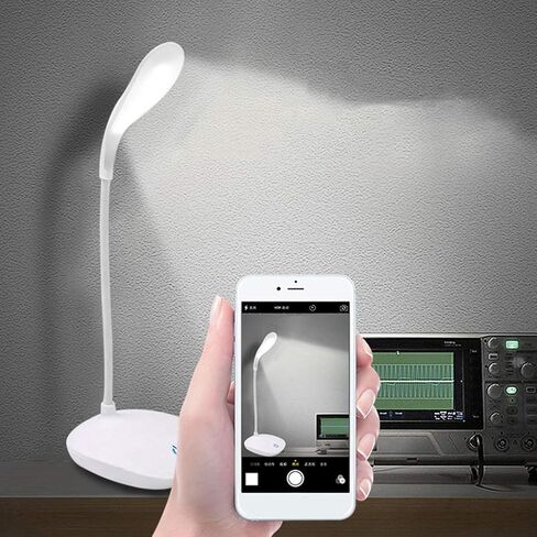 USB Rechargeable Desks Table Lamp Adjustable Intensity Reading Light Touch Switch Desk Lamps Desk Lamps (Body Color : C) in Kuwait