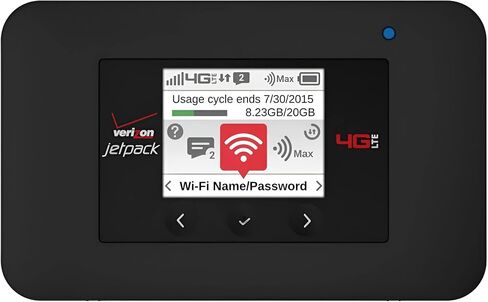 نقطة اتصال متنقلة Verizon Jetpack 4G LTE غير مقفلة (AC791L) تدعم 802.11ac/b/g/n in Kuwait