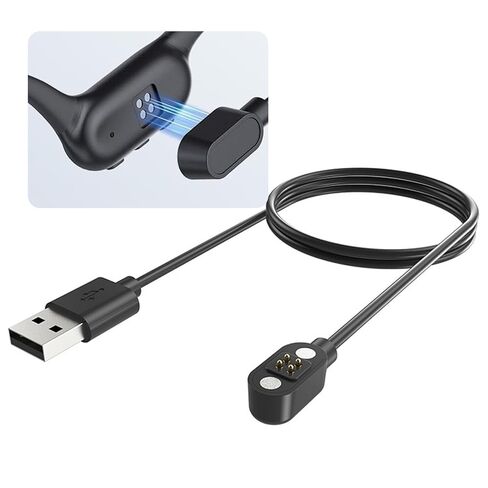 Replacement Charging Cable for Bone Conduction Headphones, Magnetic 4-pin Charger for Bxswtu X7, PSIER S18, Dnniakm X20, NANK Runner 4 and More Bone Conduction Headphones, (2.54mm Pitch) in Kuwait