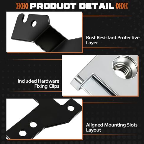 Dash Switch Repair Bracket Anti-Collapse Reinforcement Mount Compatible with Ford F150 F250 F350 Bronco F-Series OBS 1992-1997 Dual Fuel Tank & Back Window Switch Panel Support in Saudi Arabia