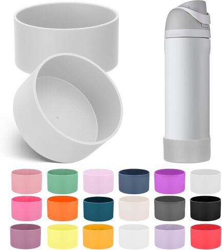 Mity rain 2PCS Silicone Boot for Owala FreeSip Water Bottle 32oz in Saudi Arabia