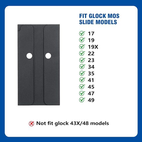 Adapter Plate for Glock 19 MOS Compatible with Aimpoint ACRO P-2 in Kuwait