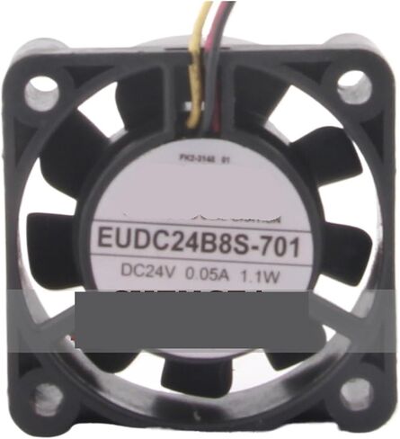 EUDC24B8S-701 DC24V 0.05A 4CM 4010 3wire Cooling Fan 40x40x10mm in Saudi Arabia