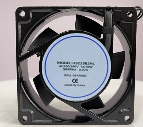 220V 0.07A 13W 9225 Cooling Fan 92X92X25mm in Saudi Arabia