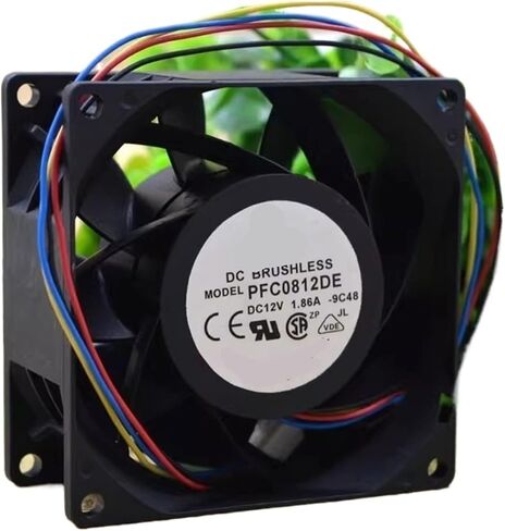 PFC0812DE 80mm 8cm 8038 12V 3.30A 4-pin Cooling Fans in Saudi Arabia