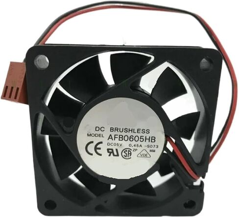 AFB0605HB DC 5V 0.45A 6015 6CM 2 Wire 3 PIN Fan in Saudi Arabia