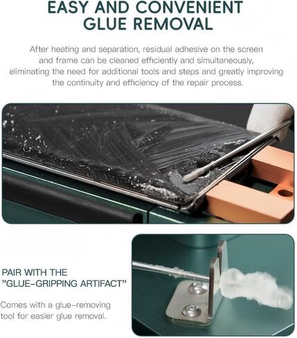 Garosa LCD Screen Separator 360 Degree Rotation Vacuum Suction (US in Saudi Arabia