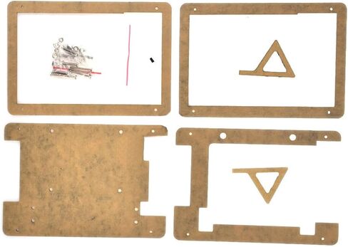 Front Back Protective Case Replace with Screw Base for Pi 5Inch LCD Display in Saudi Arabia