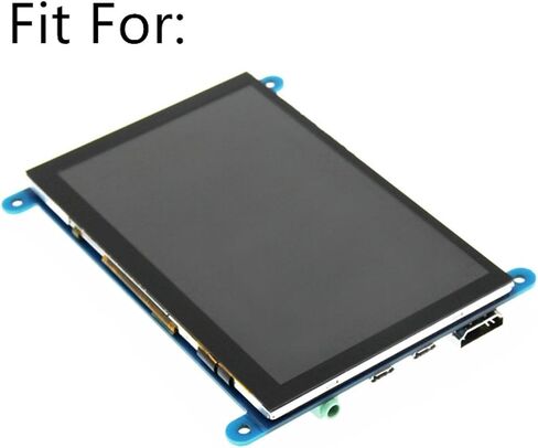Front Back Protective Case Replace with Screw Base for Pi 5Inch LCD Display in Saudi Arabia