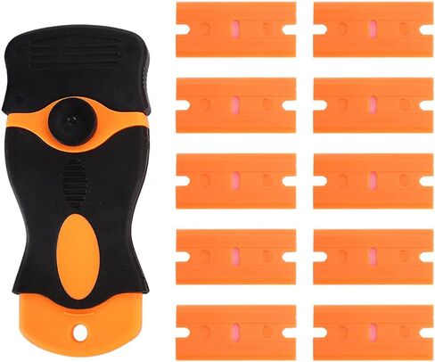 Pissente Glue Remover Scraper Kit, 2 Pack Plastic Blades in Saudi Arabia
