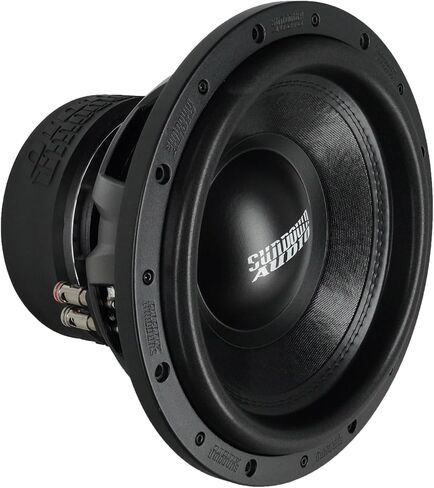 Sundown Audio SA-12 V.3 D2 Bundle: 12 in 3000-Watt Peak/1500-Watt RMS DVC 2 Ohm Car Subwoofer, RS12 1.0 cu ft Sealed MDF Sub Box, Sub Box Installation Wiring Kit, 3-Items in Kuwait