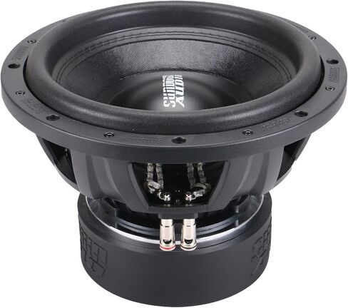 Sundown Audio SA-12 V.3 D2 Bundle: 12 in 3000-Watt Peak/1500-Watt RMS DVC 2 Ohm Car Subwoofer, RS12 1.0 cu ft Sealed MDF Sub Box, Sub Box Installation Wiring Kit, 3-Items in Kuwait
