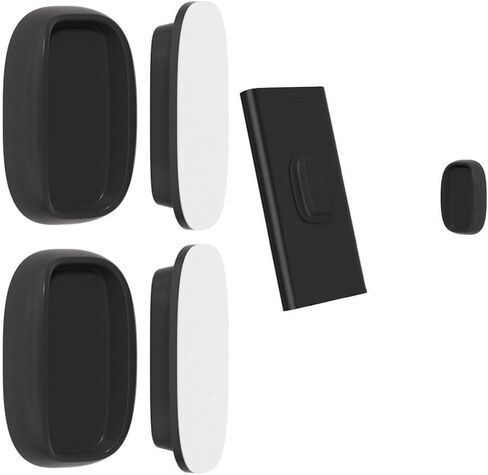 Magnetic Router Holder for GL.iNet MUDI 7 GL-E5800, RoamWiFi 4G R10, SIMO Solis Edge, NETGEAR Nighthawk M7, GlocalMe Numen Air | [2 Pack] Adhesive Magnetic Silicone Wall Mount Router Holder in Kuwait