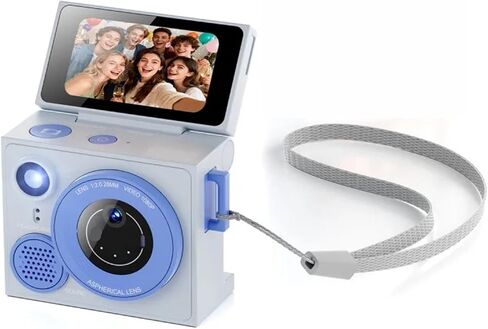 1080P Keychain-Mini-Cam 1.47-Inch Flip-TFT-Screen Single-Dual-Lens Type-C (PRO-Pink) in Kuwait
