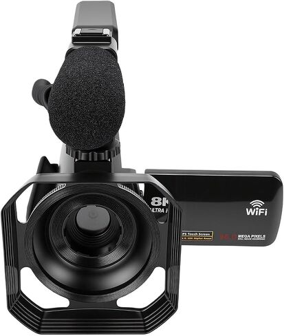 Dpofirs 8K Camcorder with 96MP Photo Capability in Kuwait