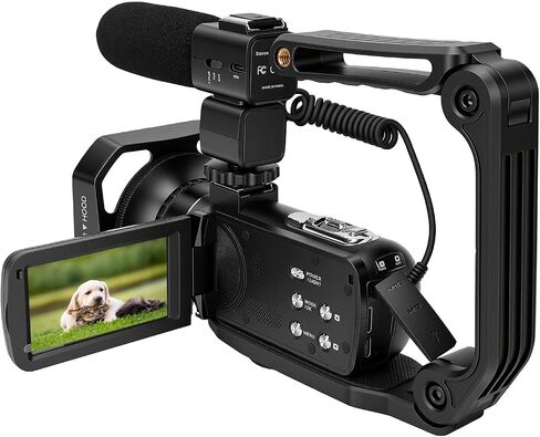 Dpofirs 8K Camcorder with 96MP Photo Capability in Kuwait