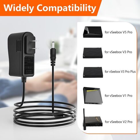 5V 2A Power Adapter for vSeeBox V1 V2 V3 Pro V3 Plus V5 V6 Elite in Kuwait