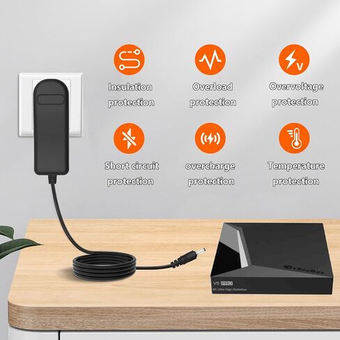 5V 2A Power Adapter for vSeeBox V1 V2 V3 Pro V3 Plus V5 V6 Elite in Kuwait