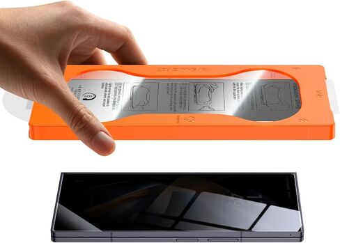 2 Pack for Samsung Galaxy Z Fold 8 Ultra/Z Fold 7 Front Privacy Screen Protector, 9H+ Hardness Tempered Glass Full Edge Coverage, Military-Grade Shatter Protection, HD Clear & Sensitive Touch, Easy Installation in Kuwait