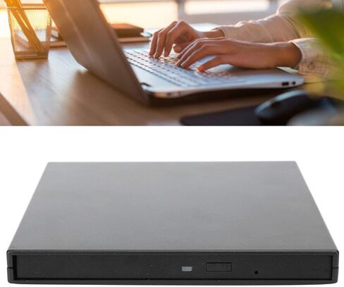 9.5mm SATA Optical Drive Enclosure, USB 2.0 External DVD Case, No Drive in Saudi Arabia