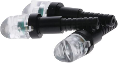 New Archery Products New Archery Products Thunderglo Half Moon Crossbow Led Illuminated Auto Turn-On Arrow Nocks - Green (3 Pack) in Saudi Arabia