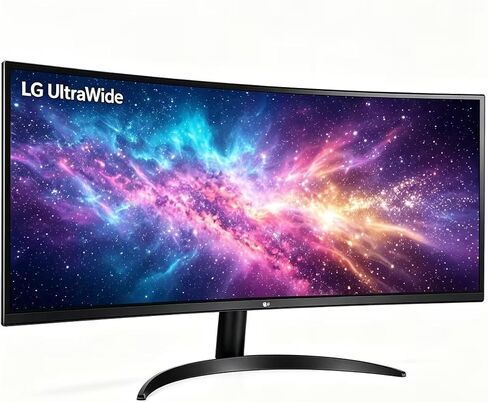 LG 34" Curved UltraWide™ QHD 1440P IPS HDR 10 Monitor in Kuwait