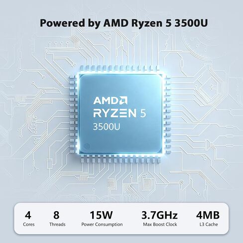 15.6 Student-Laptop, AMD Ryzen 5 (Beat i5-1135G7), 16GB RAM 512GB SSD, Radeon Vega 8 Graphics 1080P Display, 65W Fast Charging, USB3 & Type-C, 2.0MP Camera,Win 11 Notebook for Business Study Daily Use in Saudi Arabia