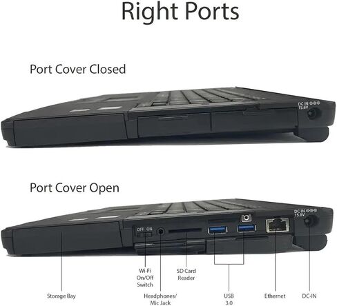 Panasonic Toughbook CF-54 MK3 Rugged Laptop, 14-in i5, 8GB, 256GB (Renewed) in Kuwait
