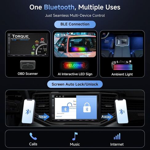ATOTO A5L 7inch Android Double DIN Car Stereo,Wireless CarPlay&Android Auto in Saudi Arabia