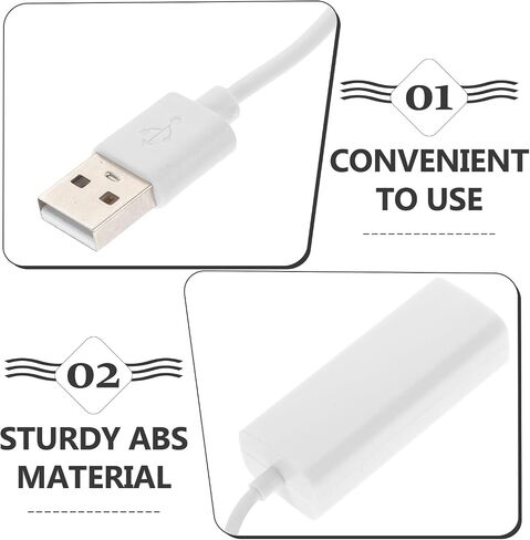 USB 2.0 Ethernet Network Adapter Rj-45 Abs Gigabit Network Converter in Kuwait