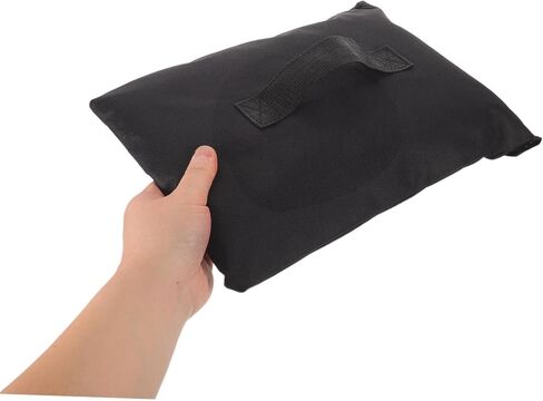 2pcs Sports Net Sandbags, 34x23cm Oxford Cloth Black in Kuwait