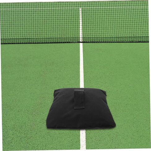 2pcs Sports Net Sandbags, 34x23cm Oxford Cloth Black in Kuwait