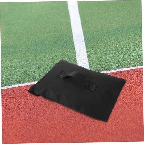 2pcs Sports Net Sandbags, 34x23cm Oxford Cloth Black in Kuwait