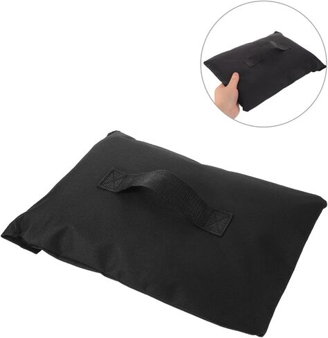 2pcs Sports Net Sandbags, 34x23cm Oxford Cloth Black in Kuwait