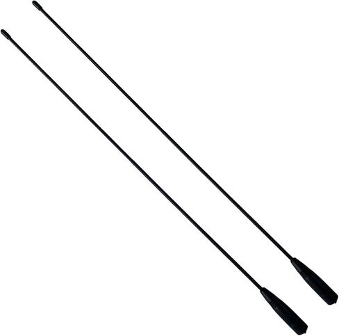 NA-320A Tri Band SMA-Female Antenna 17.7 inches 144/220/440MHz High Gain Walkie Talkie Antenna Compatible with UV-17 DM-1701A UV-32 DM-32 UV-82 UV-5R UV5-RH UV-5RM BF-888S Radio Accessories(2Packs) in Saudi Arabia