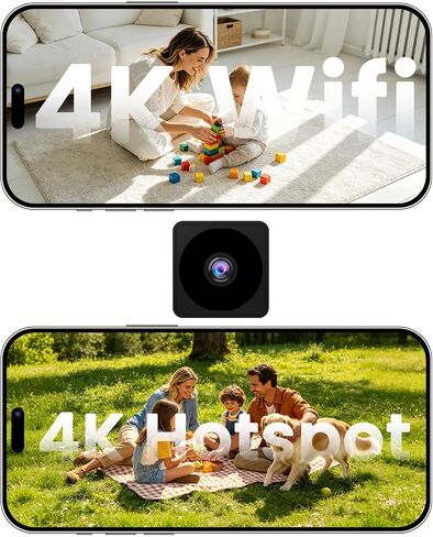 No Wifi Security Camera, 4K Mini Security Camera, Wireless Small Cameras in Kuwait