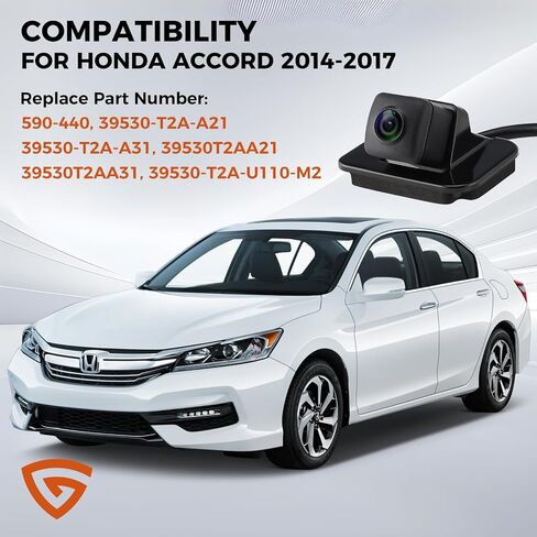 Backup Camera fit for Honda Accord Sedan 2014-2017, Rear View Camera in Kuwait