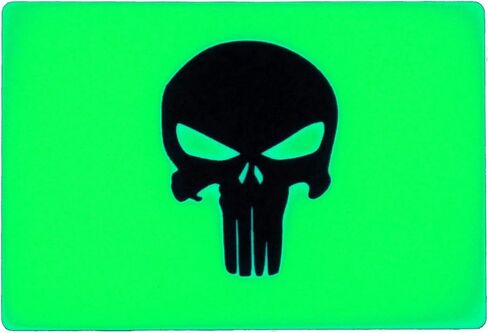 TEC Accessories Embrite Beacon Morale Patch (Green) - Everyday Carry Glow in the Dark Patch with Hook and Loop Attachment - Tactical Military Airsoft Patches for Indoor and Outdoor Gear in Kuwait