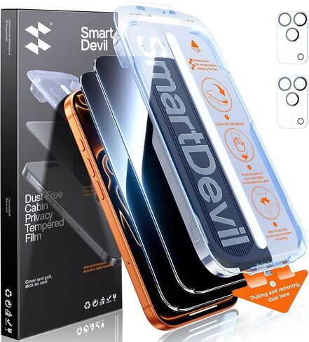 SMARTDEVIL 2 Pack for iPhone 17 Screen Protector+ Lens Protector in Saudi Arabia
