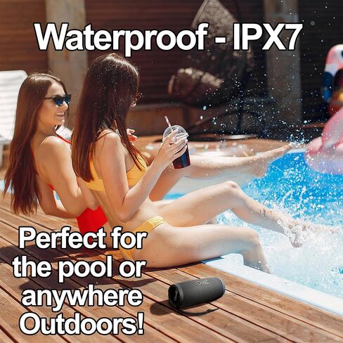 OontZ Cylinder Portable Bluetooth Speaker, 14W, 20-Hour Playtime, IPX7 in Saudi Arabia