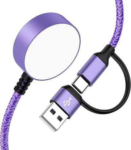 Samsung Watch Charger for Galaxy Watch 8/8 Classic/7/6/6 Classic/Ultra/FE in Kuwait