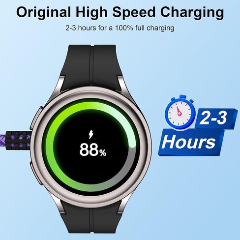 Samsung Watch Charger for Galaxy Watch 8/8 Classic/7/6/6 Classic/Ultra/FE in Kuwait