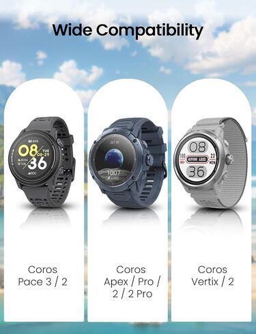 Sinoacc 3.3ft Charger Compatible with Coros Pace 3, Pace 2, Apex Pro USB Charging Cable Cord for Coros Apex 2, 2 Pro, Vertix, Vertix 2 GPS Watch in Kuwait