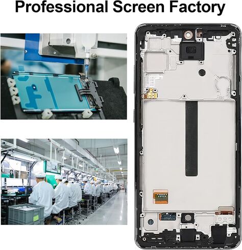 for Samsung Galaxy A52 4G/5G Screen Replacement with Frame A526U in Kuwait