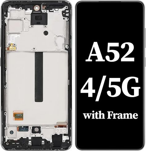 for Samsung Galaxy A52 4G/5G Screen Replacement with Frame A526U in Kuwait