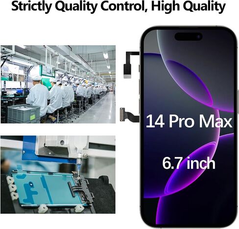 for iPhone 14 Pro Max Screen Replacement with Earpiece Flex Cable in Kuwait